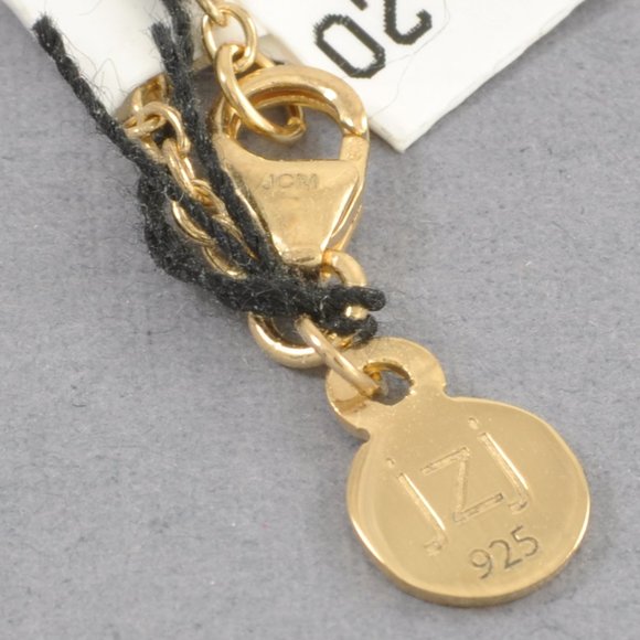 NWT JZ by Jennifer Zeuner Sterling 18K Plated Butterfly Necklace - Picture 3 of 3